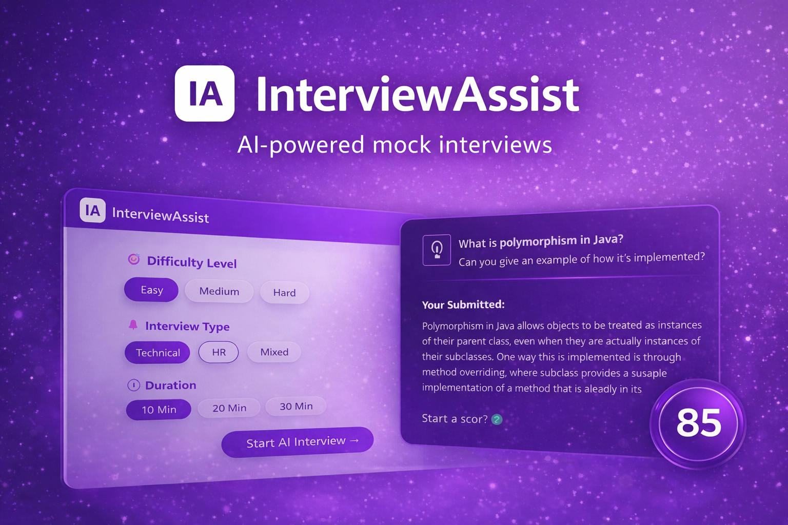 Interview Assist project